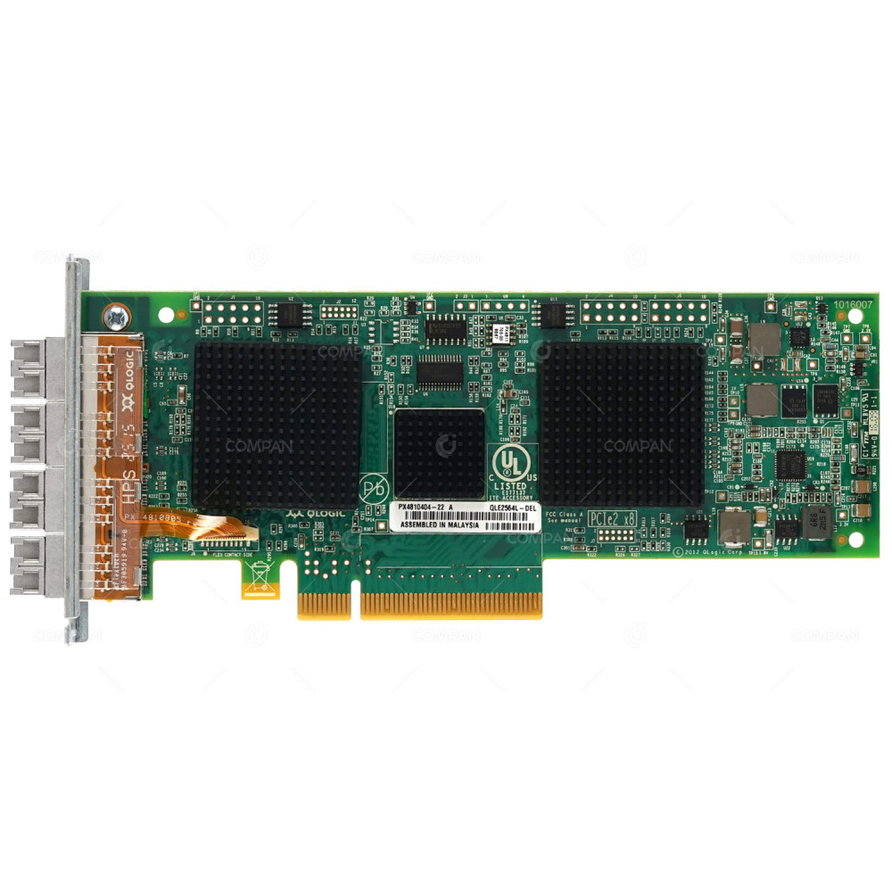 QLE2564L-DEL DELL QLE2564L QUAD-PORT 8GB FC ADAPTER LOW PROFILE FOR SC4020